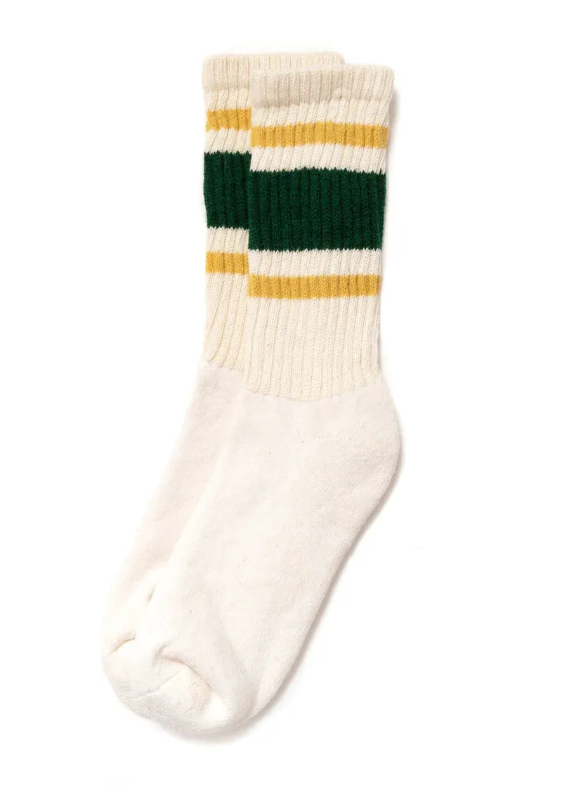 Retro Stripe Crew Socks