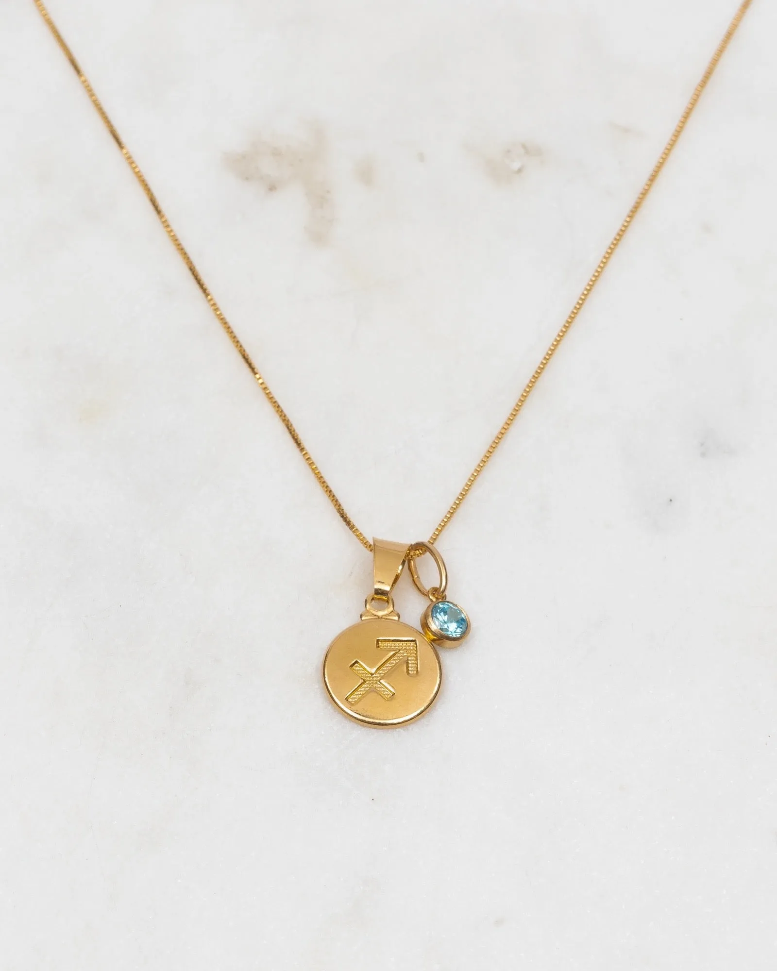 Sagittarius Zodiac Necklace