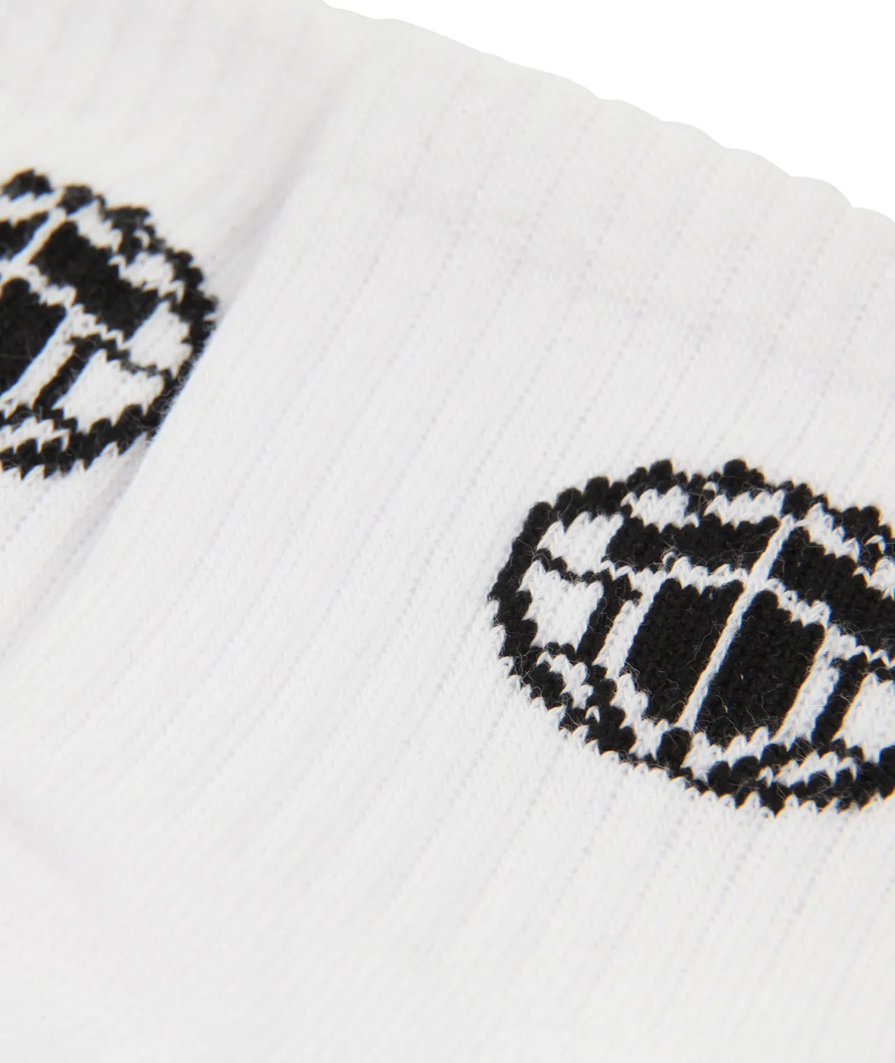 Tatami Half Crew Socks - White