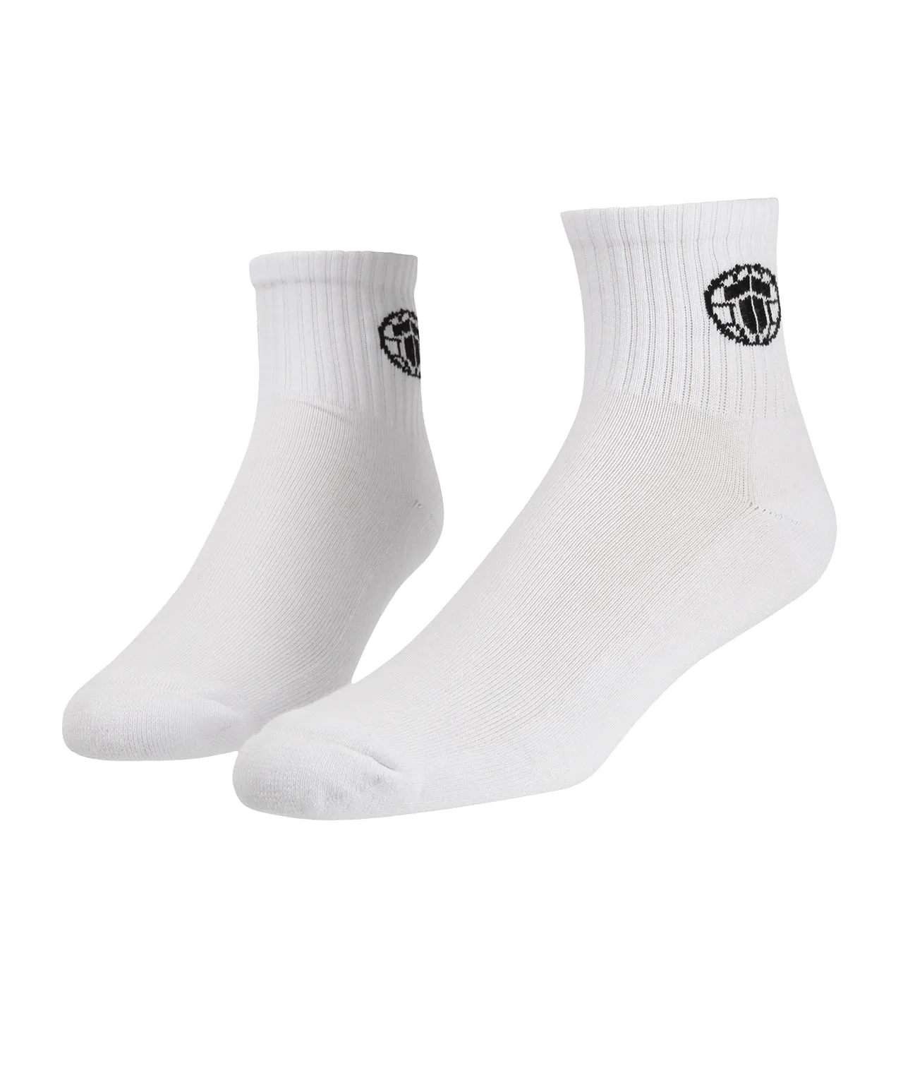 Tatami Half Crew Socks - White