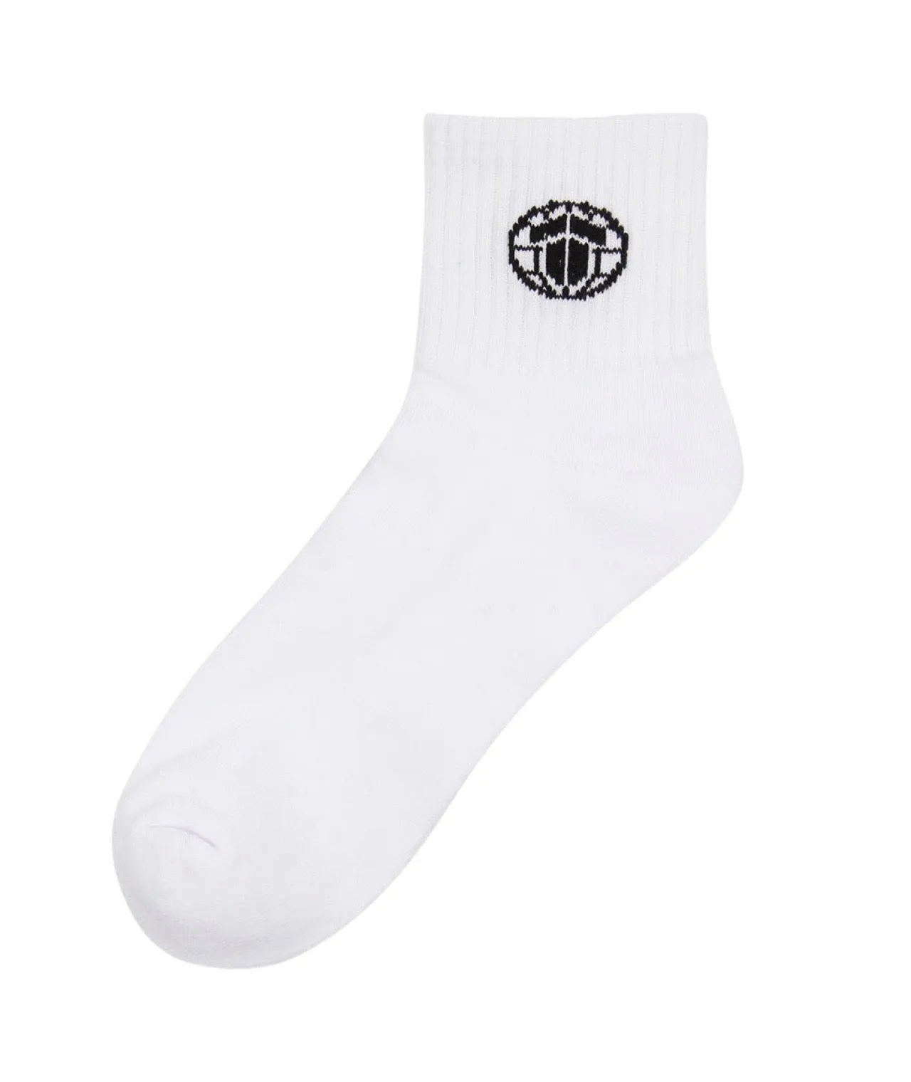 Tatami Half Crew Socks - White