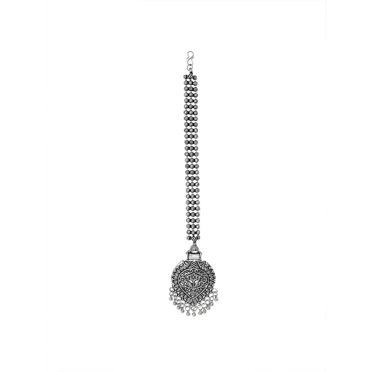 Teejh Dharuna Silver Oxidised Jewelry Gift Set