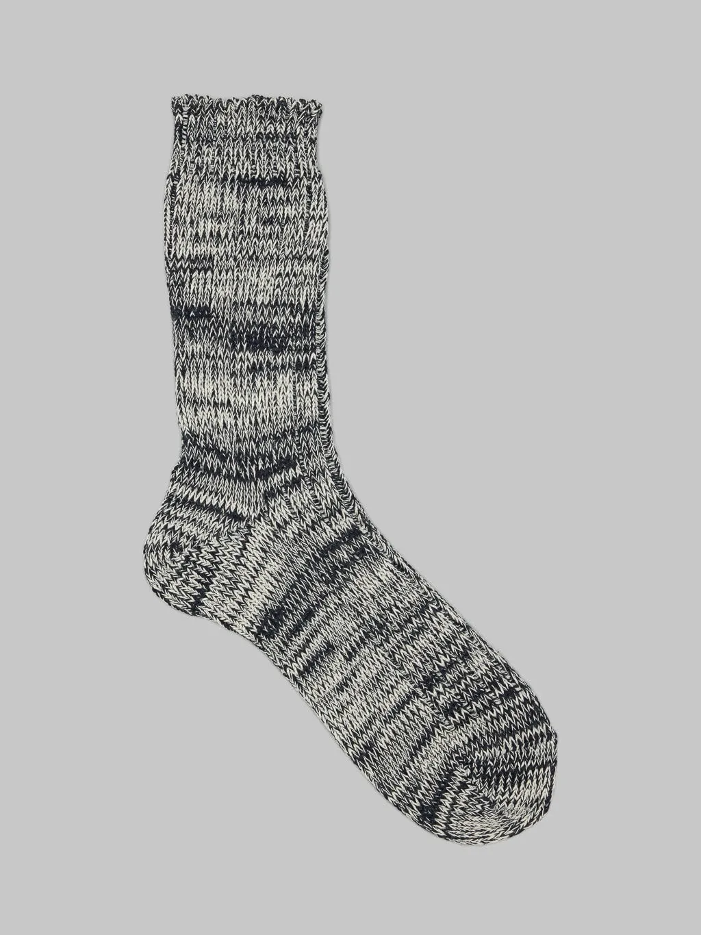 The Strike Gold Remnant Yarn Socks Navy