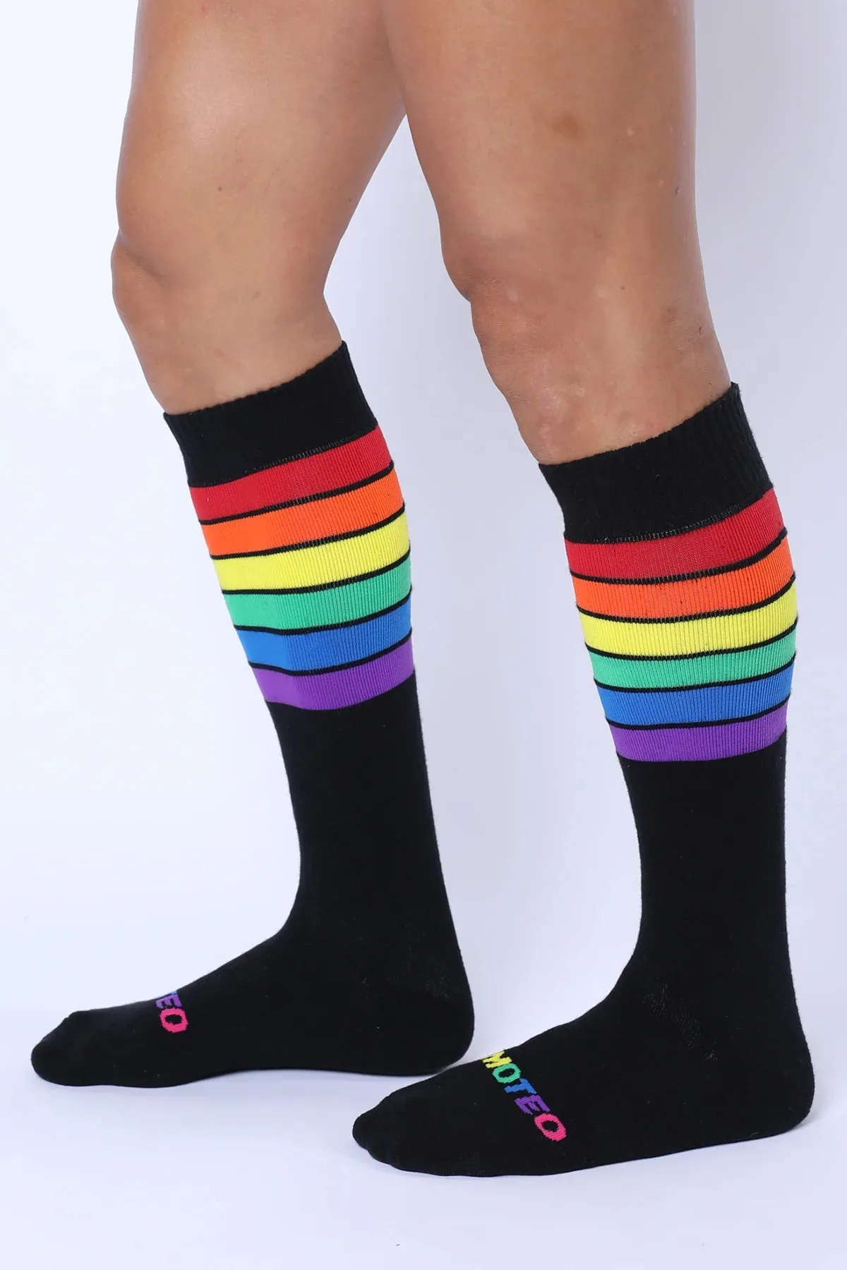 Timoteo Pride socks black