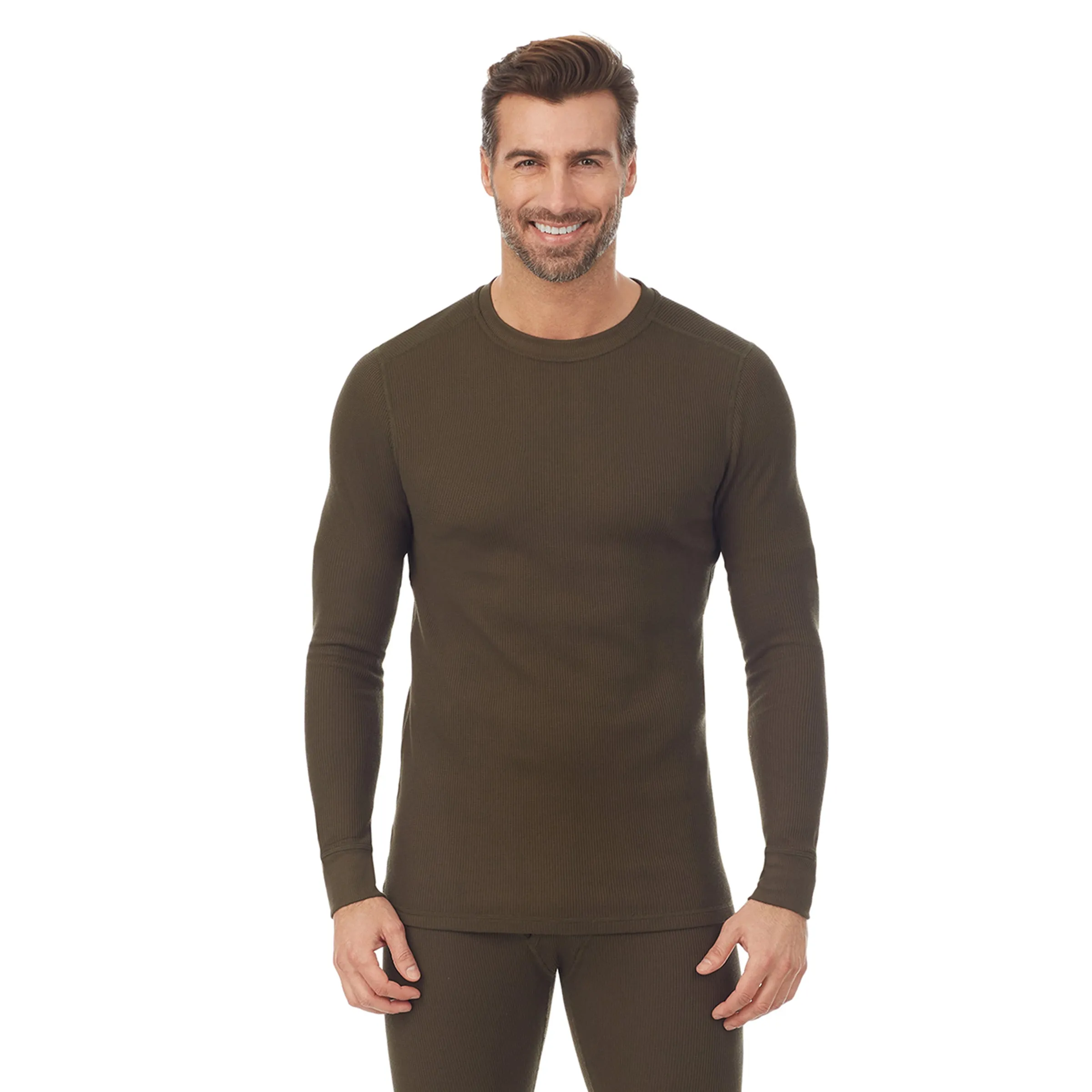 Waffle Thermal Long Sleeve Crew BIG & TALL