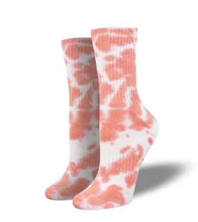 Women's Tie-Dye Crew Socks